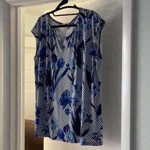 Cap sleeve silky top